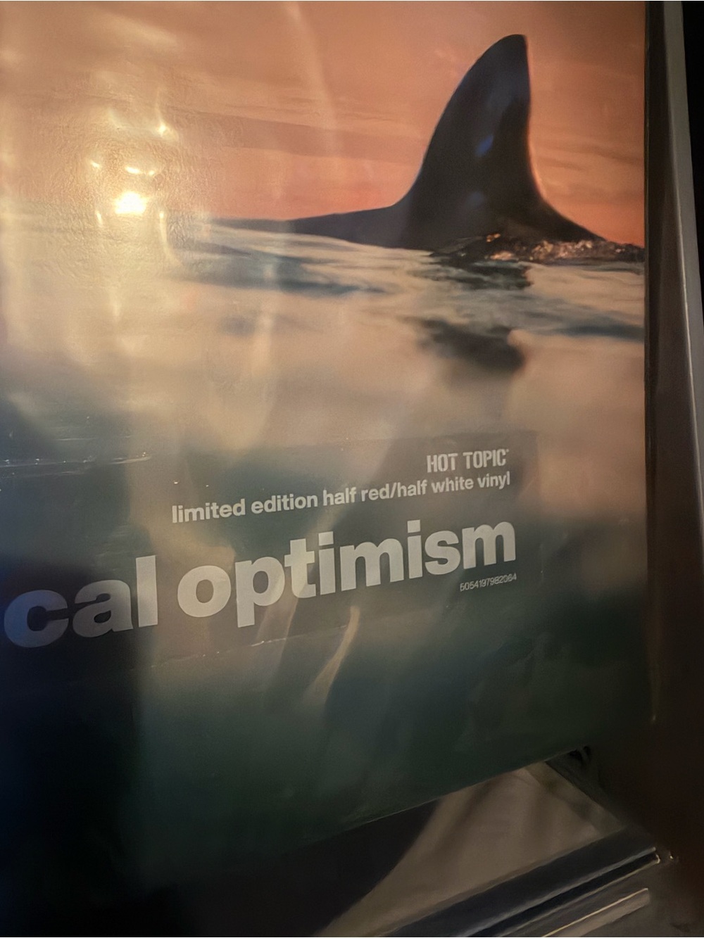Radical Optimism Hot Topic Super Limited HTF Red/White Split Vinyl